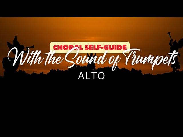 With the Sound of Trumpets (SATB Guide | Alto)