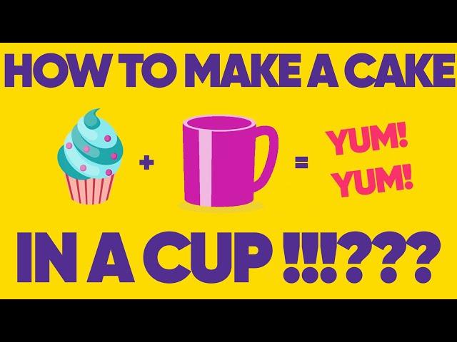 Captain Starlight Makes A YUUUMMMMY Mug Cake - In Two Minutes!!