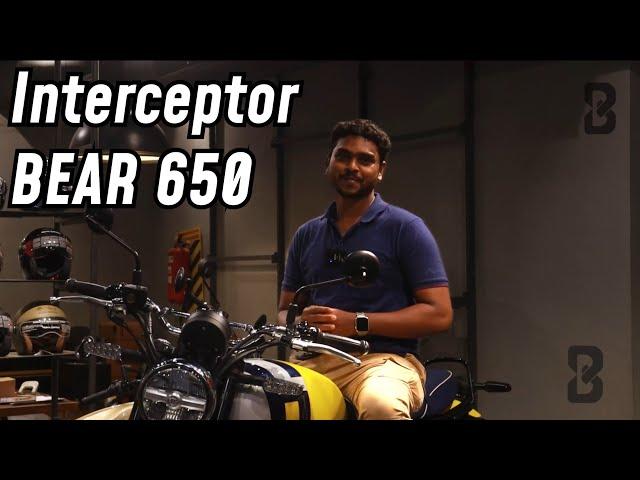 Royal Enfield BEAR 650 walk-around in Tamil | Features and Specification in detail | B4Choose