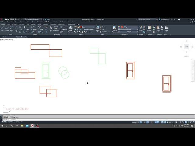 8.13 Autocad 2025 tutorial for beginners (Step by Step) - use Bottom Tools Customization in AutoCad