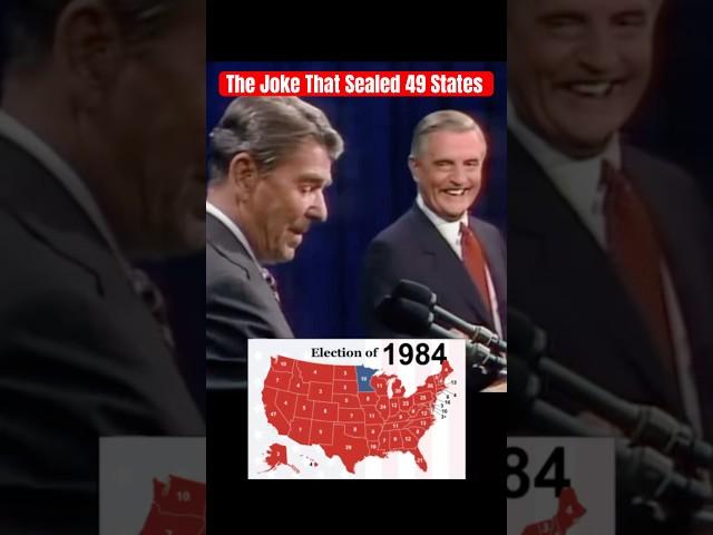 The Most INSANE Landslide Victory in  History #ronaldreagan