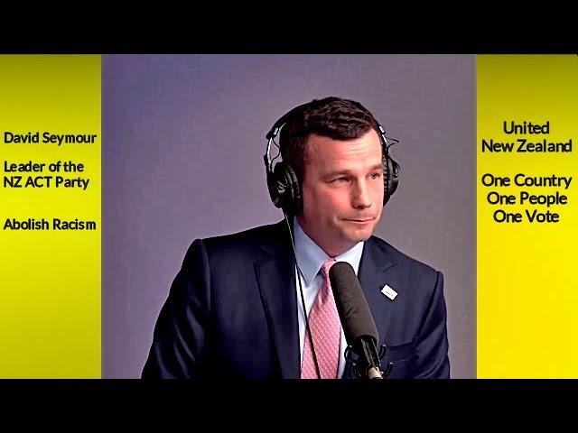 NZ ACT David Seymour: Easy Debate Winner 100%