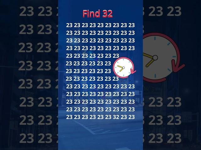 Find 32#s #short #maths #mathstricks #mathematics #education #puzzle #mathpuzzle #iqfasttest-US