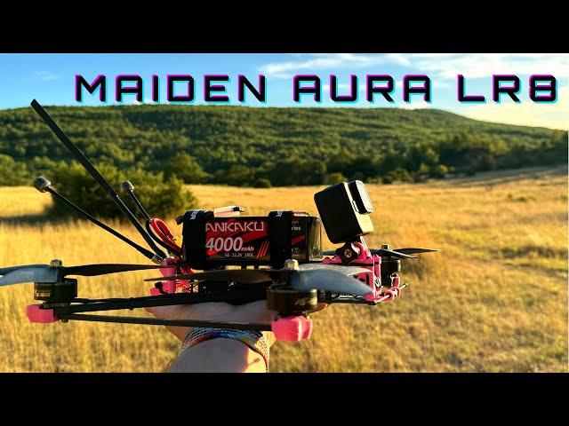 Maiden Long Range FPV drone Foxeer LR8 | Cinematic 4K