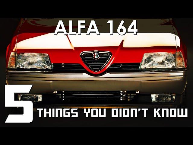 5 Things You Didn't Know About The Alfa Romeo 164