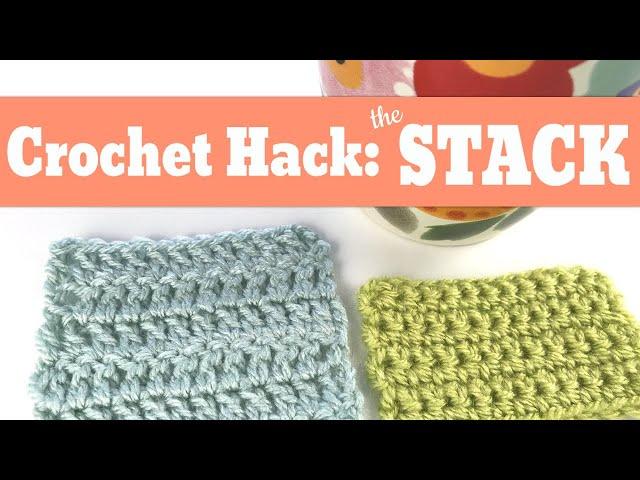 How to Crochet a Straight Edge | The Double Crochet Stack and Other Tips for a Straighter Edge(2020)