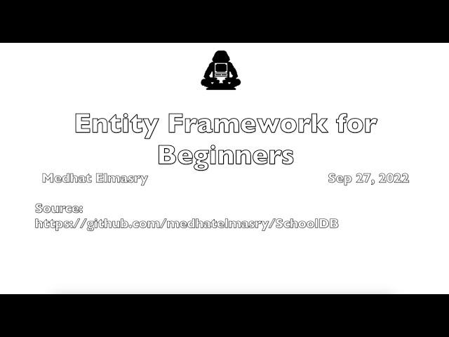 Entity Framework for Beginners