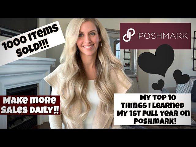 How to Increase Poshmark Sales for Beginners * Selling Tips & What I learned after 1000 Sales!