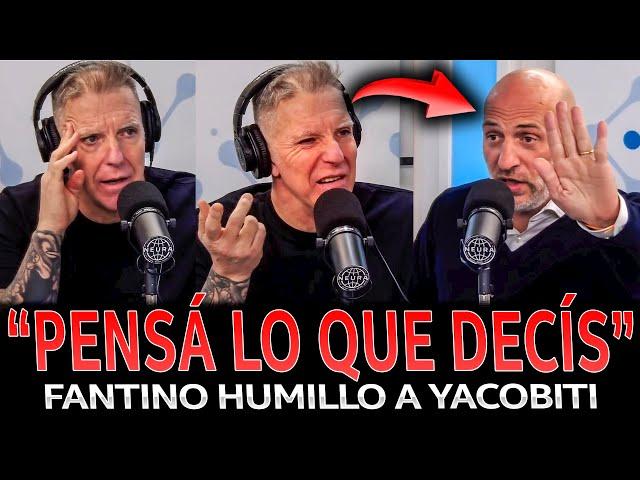 ¡FANTINO HUMILLÓ en VIVO a YACOBITTI y lo dejó ARDIDO!