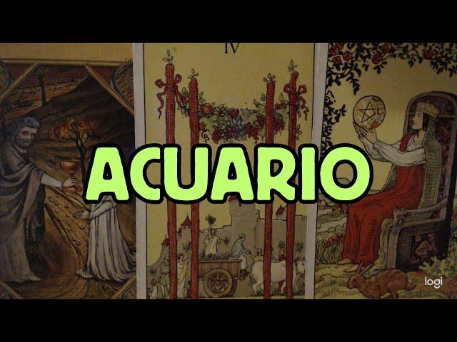 ACUARIO MIRA QUIEN REGRESA CON EL RAB ENTRE LAS PATAS  HOROSCOPO #ACUARIO HOY TAROT AMOR