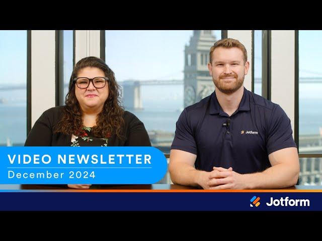 December 2024: Announcing Jotform's 2024 year in review