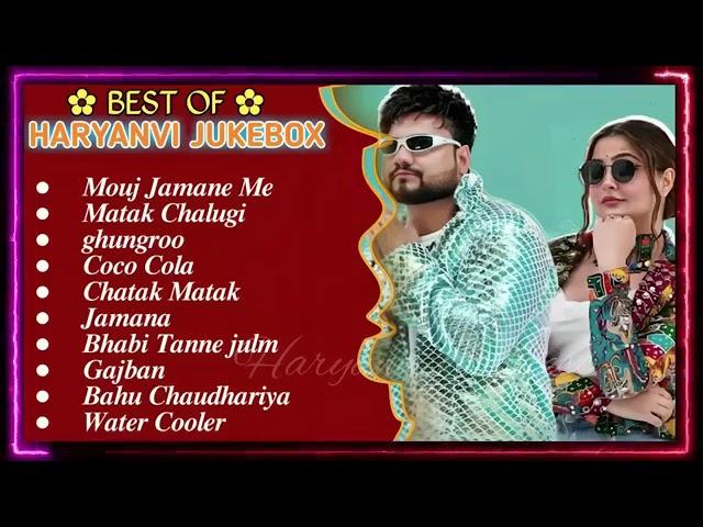 Top  10 Haryanvi Songs || New Haryanvi Jukebox 2024 || Divyanka, Sapna Chaudry Top hit Songs