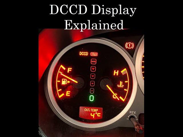 How the DCCD Display Works on a Subaru STi Gauge Cluster