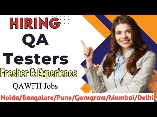 WFH Testing Jobs | Manual & Automation Testing | Fresher Jobs | Tech Bharat | June 2024