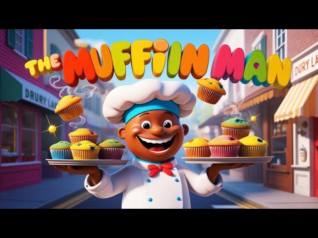 The Muffin Man | A Fun and Sweet Adventure for Kids! | LittleNest - Kids Rhymes & Poems