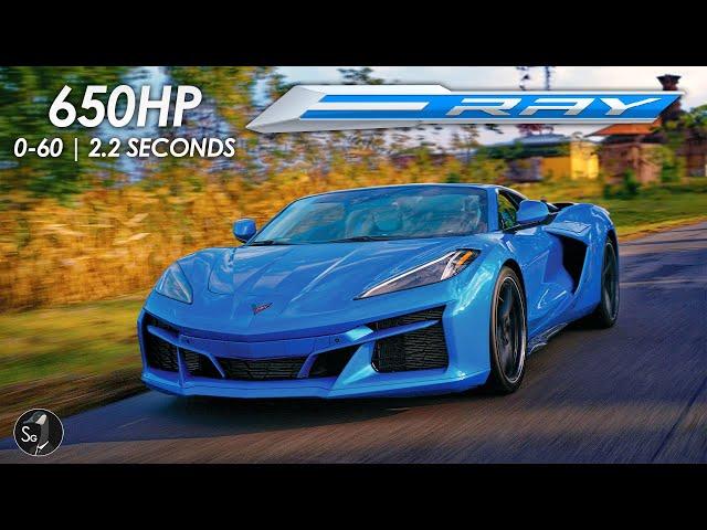 2024 Corvette E-Ray | Brutally Fast V8 and AWD