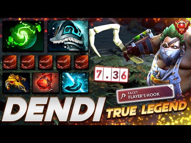 Dendi Pudge - TRUE ALL TIME LEGEND - Dota 2 Pro Gameplay [Watch & Learn]