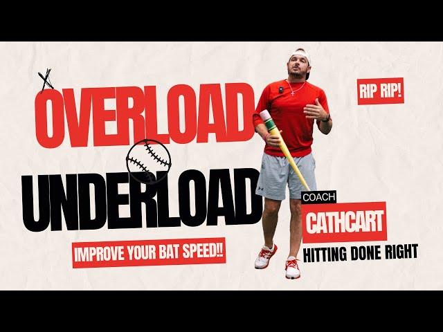 Bat Speed Drills - Overload/Underload Progression Ideas and Training Bats  Youth Baseball