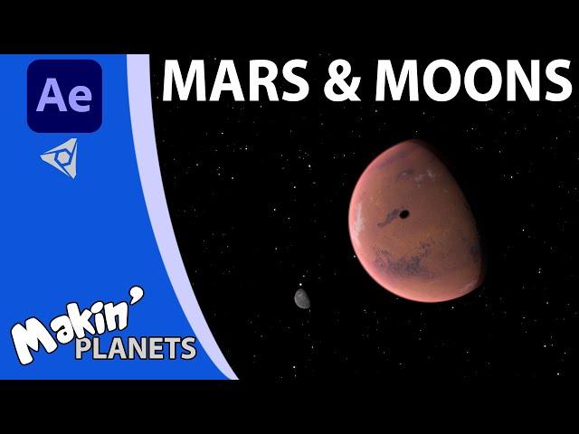 Add orbiting moons to Mars using Video Copilot Orb