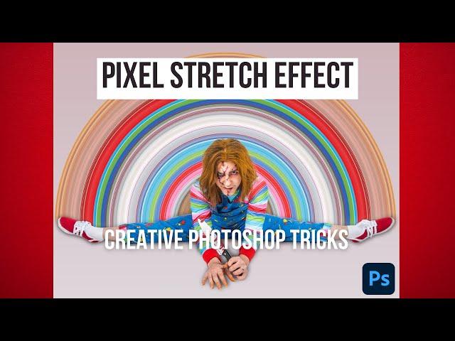 Pixel Stretch Effect: Learn easy variations of this creative Photoshop trick, perfect for portraits.