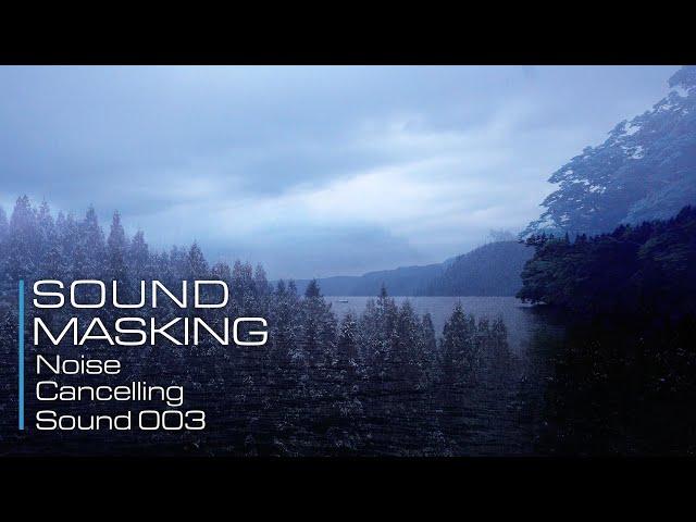 Noise Cancelling Sounds for Peaceful Sleep and Work | Sound Masking 8 hours