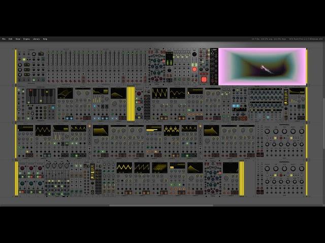 Voyage X - 1 hour mind regeneration - VCV Rack generative ambient patch