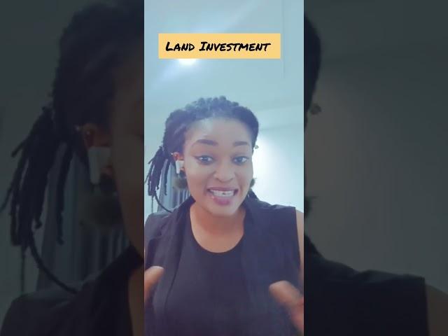 REAL ESTATE TALKS WITH LISK-CAREW OLUWASEUN M : LEARN ABOUT LAND INVESTMENT.