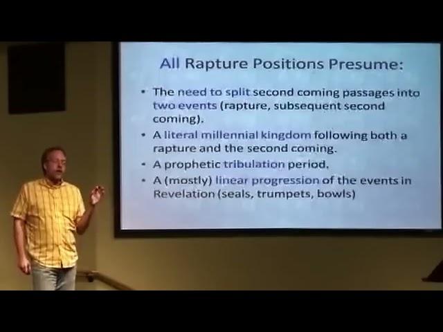 Michael Heiser   Eschatology Overview 04 The Rapture