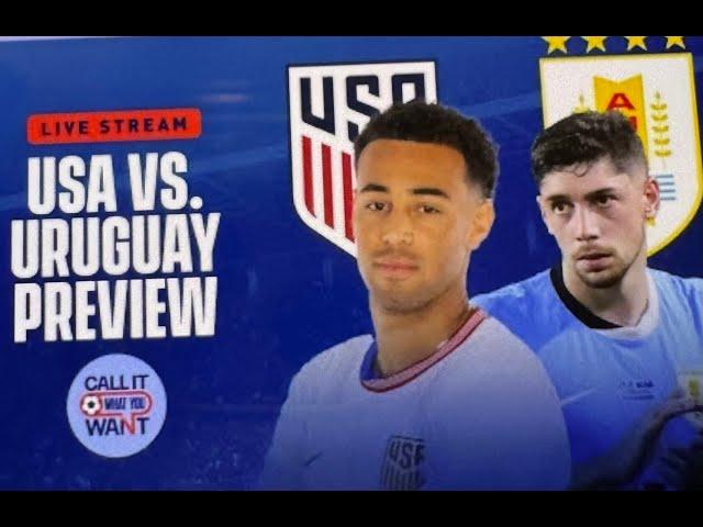 USMNT vs Uruguay live update live tonight July 1, 2024