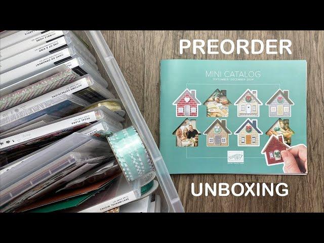  Stampin' Up! Sept-Dec 2024 Mini Catalog UNBOXING  ~ Thursday Night Stamp Therapy