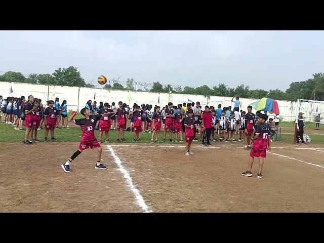 Volleyball cluster 13 Gajera Surat Vs Ram Krishna hare Krishna surat CBSE