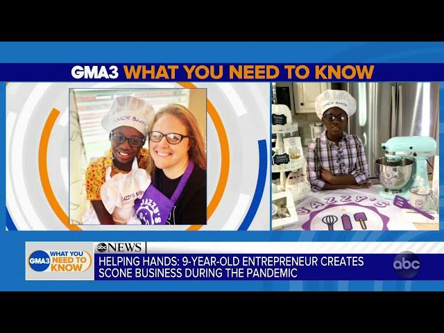 Big surprise for sassy 9-year-old entrepreneur