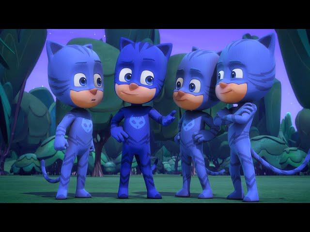 PJ Masks em Português | MENINO GATO AO QUADRADO | Compilação de episódios | Desenhos Animados