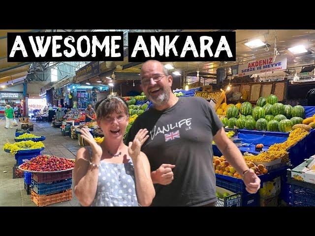 ANKARA - Exploring TURKEYS  Capital City  Turkish Van life