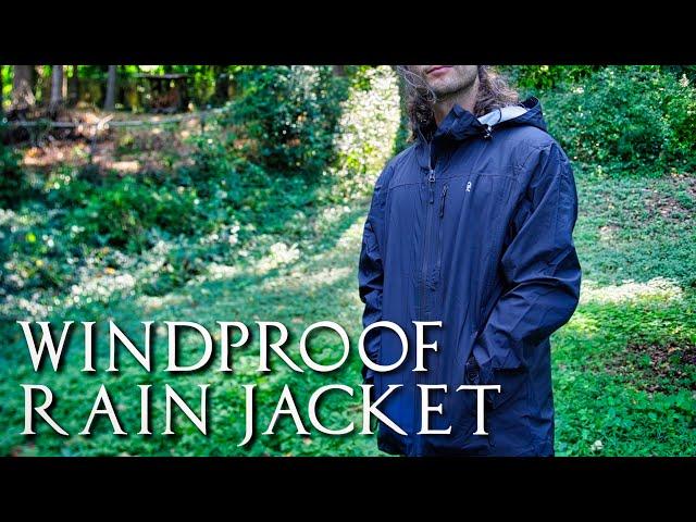 Lightweight Rain Jacket for Hiking & Outdoors