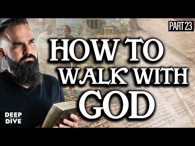 Exodus 34 - How to Walk with God: P23 I Bible Study