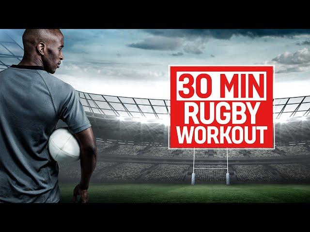 Rugby Player Workout | 30 Minute (Follow Along!)