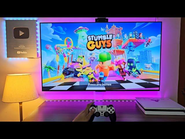 Stumble Guys Gameplay (PS4 Slim)