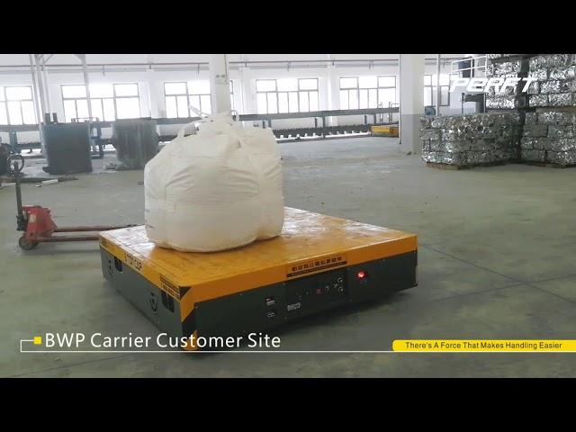 Transfer Trolley Heavy Duty Steel Ladle Transfer Cart Hot Metal Ladle Transfer Car BWP 5T