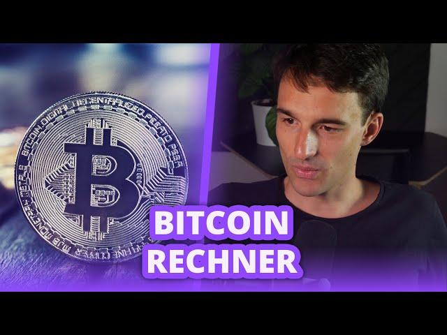 Bitcoin Rechner: BTC in Euro (€) umrechnen! | Finanzfluss Rechner