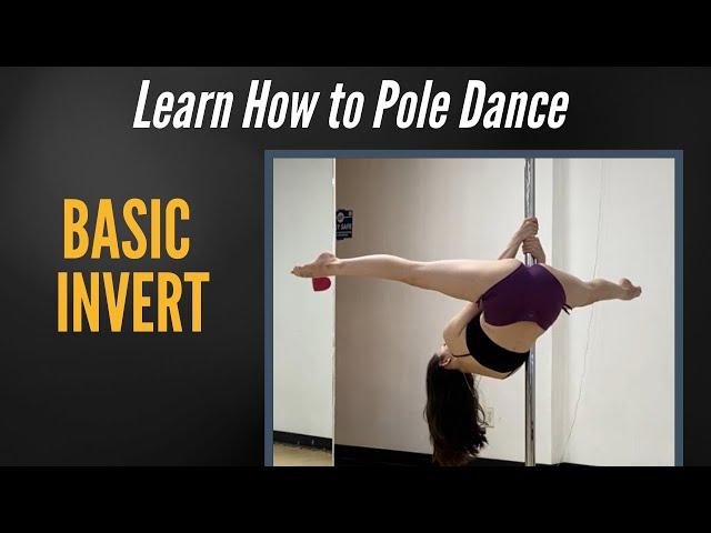 Basic Invert - Learn Pole Dance Tricks | PolePedia Pole Move Dictionary