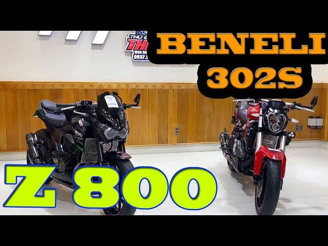 Kawasaki Z800 2015(10x) + Beneli Bn302s abs(5x)-thi moto thủ đức