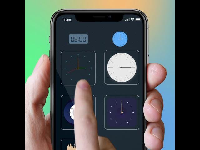 Cover art Digital Clock Widget - Analog clock live wallpaper