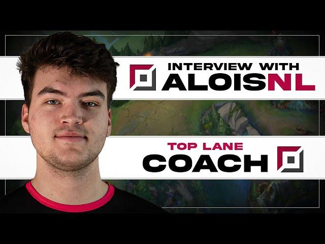 "One Tricking Is The Most Effective Way To Climb..." | Interview with Top Lane Coach @AloisNL