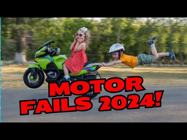 Motor Fails Compilation of Funny Motorcycles Fails