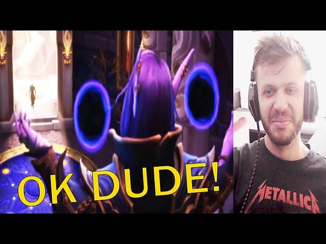 NOT LIKE THIS!!! | Khadgar Vs Xal'atath | The War Within Cinematic (Reaction)