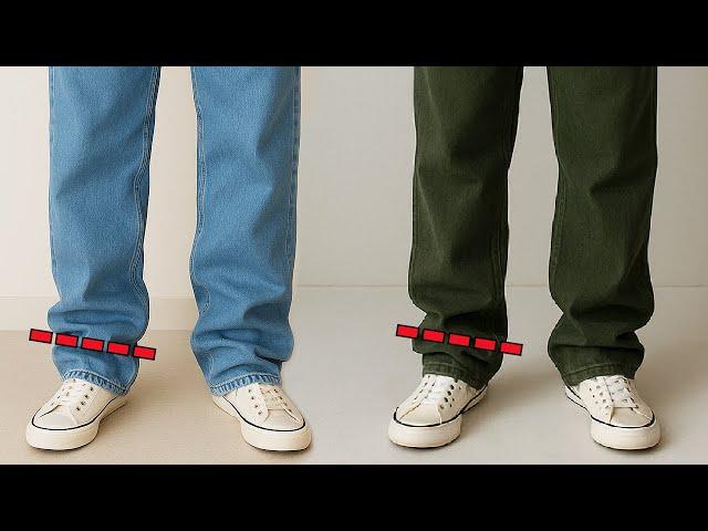DIY: 2 Easy Ways to Shorten Jeans and Keep the Original Hem