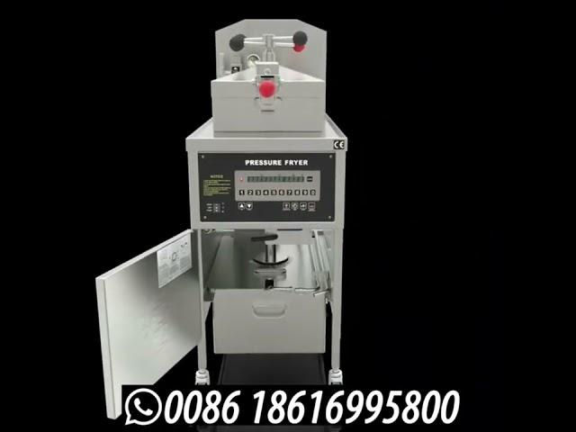 Electric chicken pressure fryer broasted machine PFE-600 #hennypenny #pressurecooker #frying