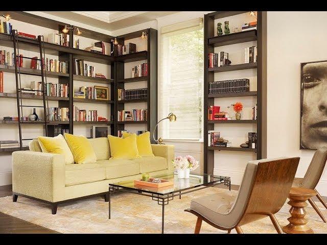 Living Rooms With Yellow Sofa Design Ideas