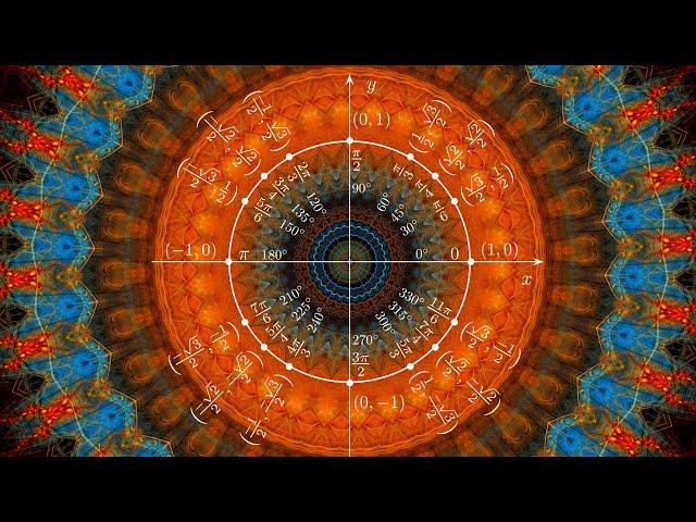 Silent 4K Fractal Flame Radial Kaleidoscope Screensaver - 2 Minute Loop - 3 Hrs - Calming & Soothing